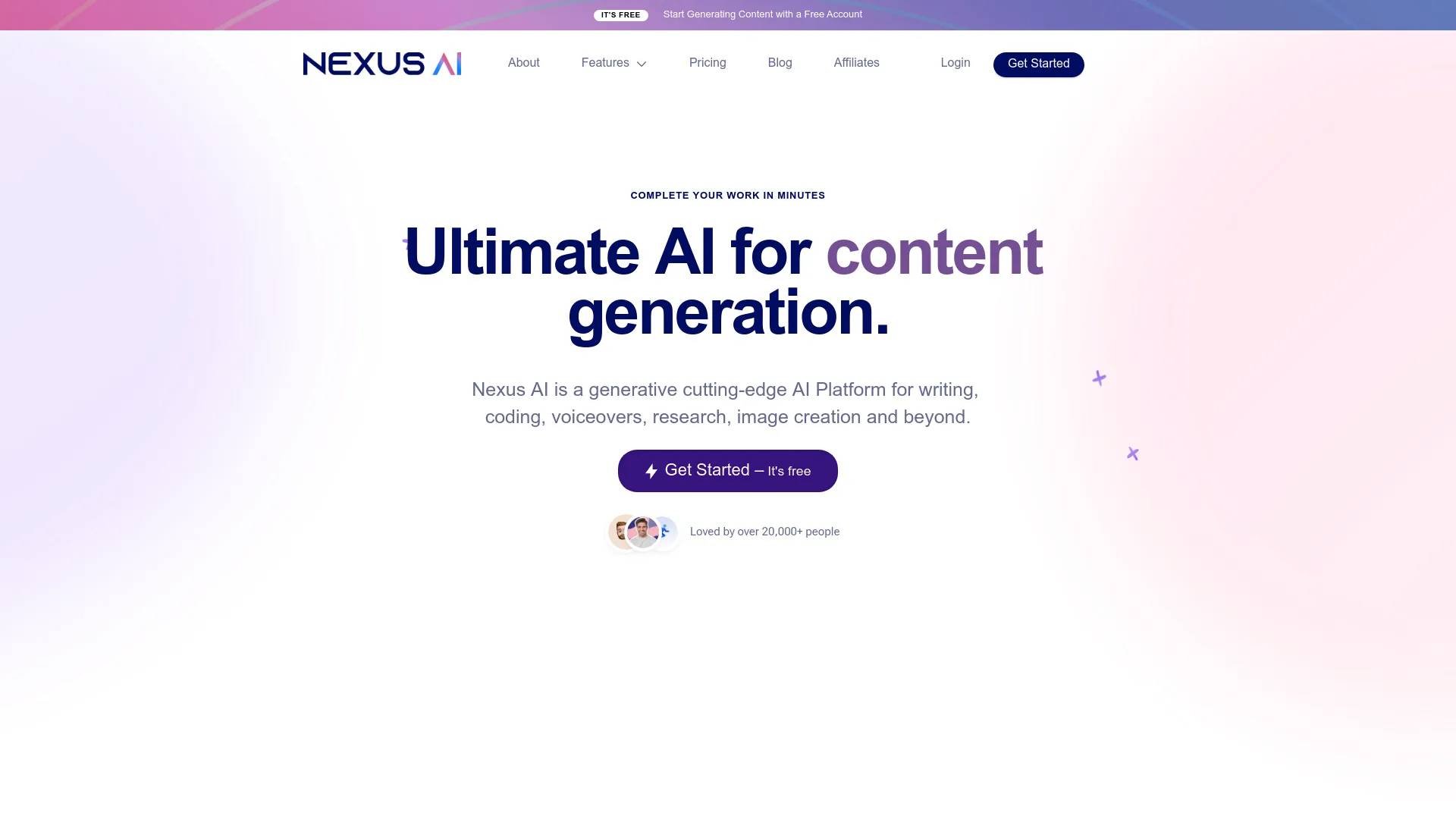 Nexus AI screenshot