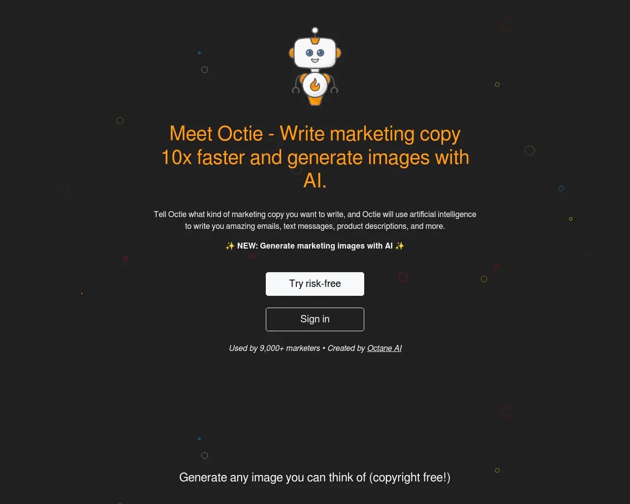 Octie.ai screenshot