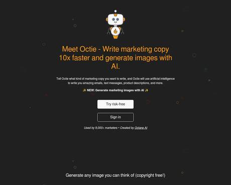 Octie.ai screenshot