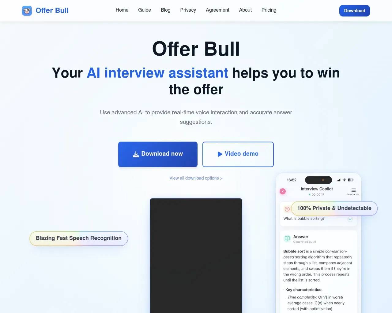 Offer Bull screenshot