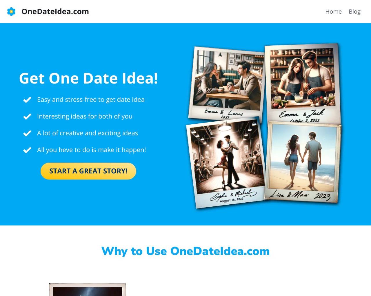 OneDateIdea screenshot