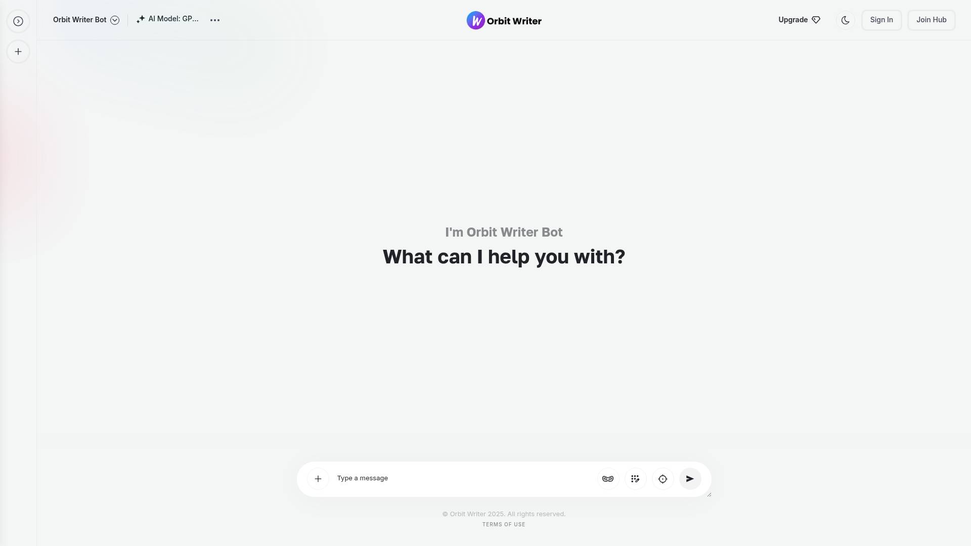 Orbit Writer screenshot