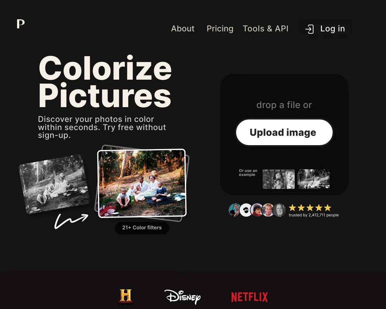 Palette screenshot