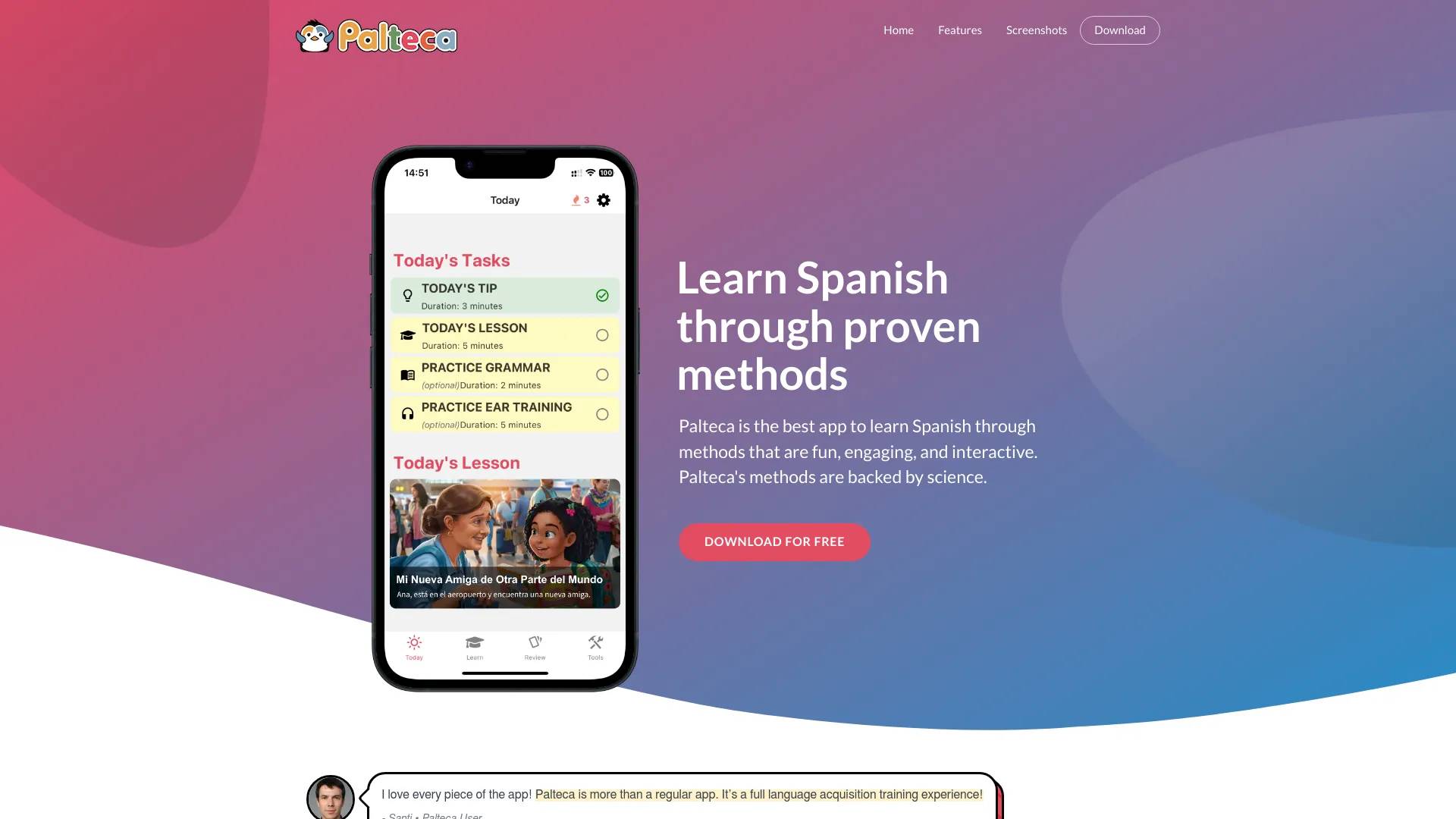 Palteca screenshot