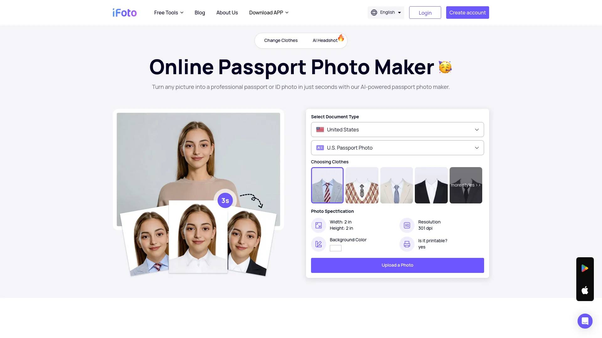 Passport Photo Maker screenshot