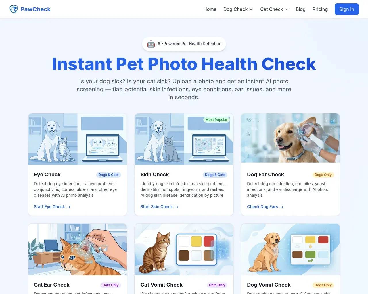 Paw Check Online