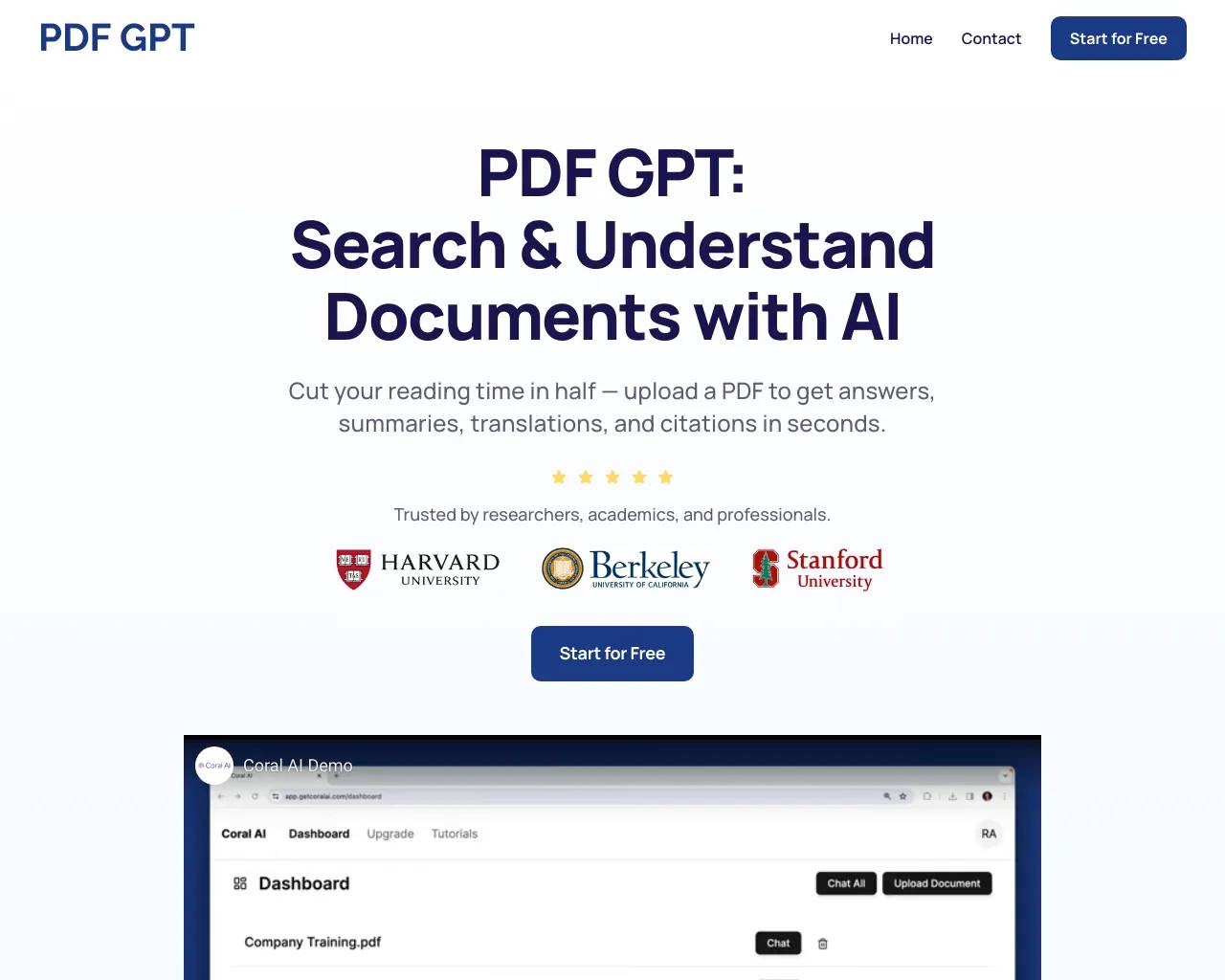 PDF GPT screenshot