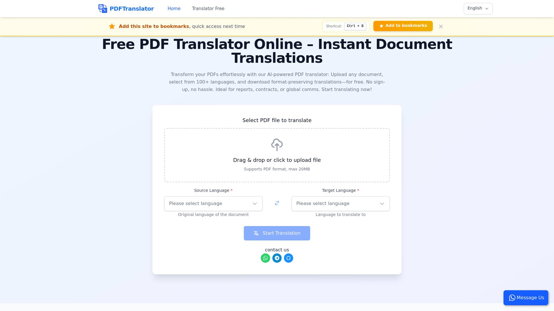PDF Translator