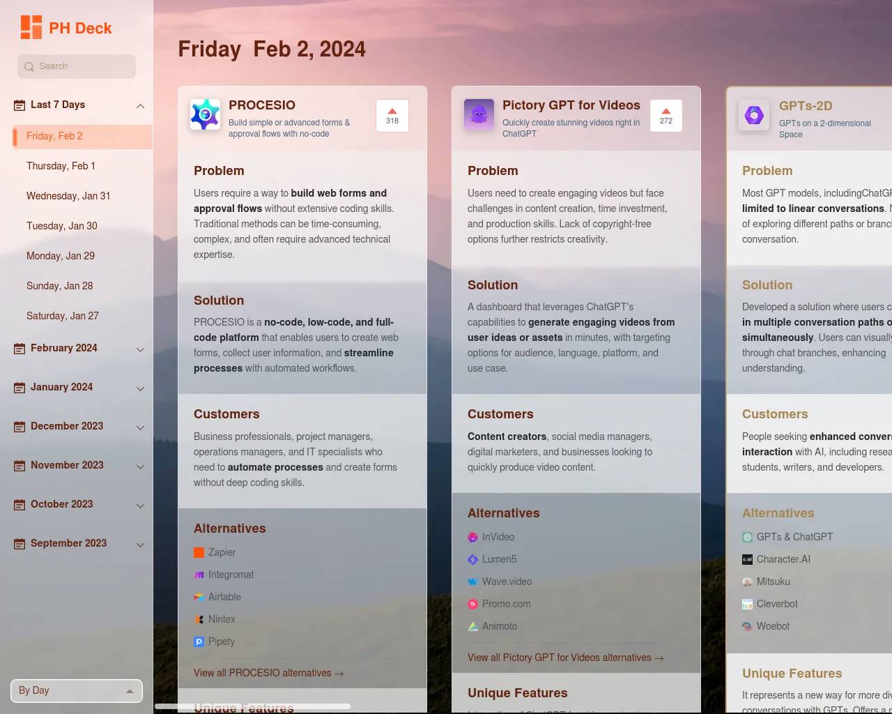 PH Deck screenshot