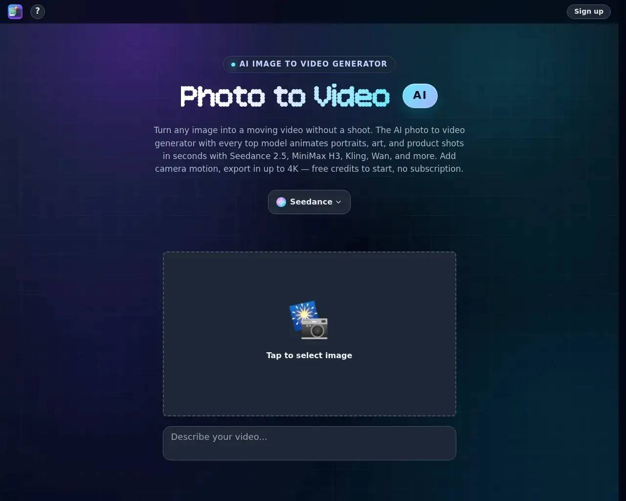 Photo to Video