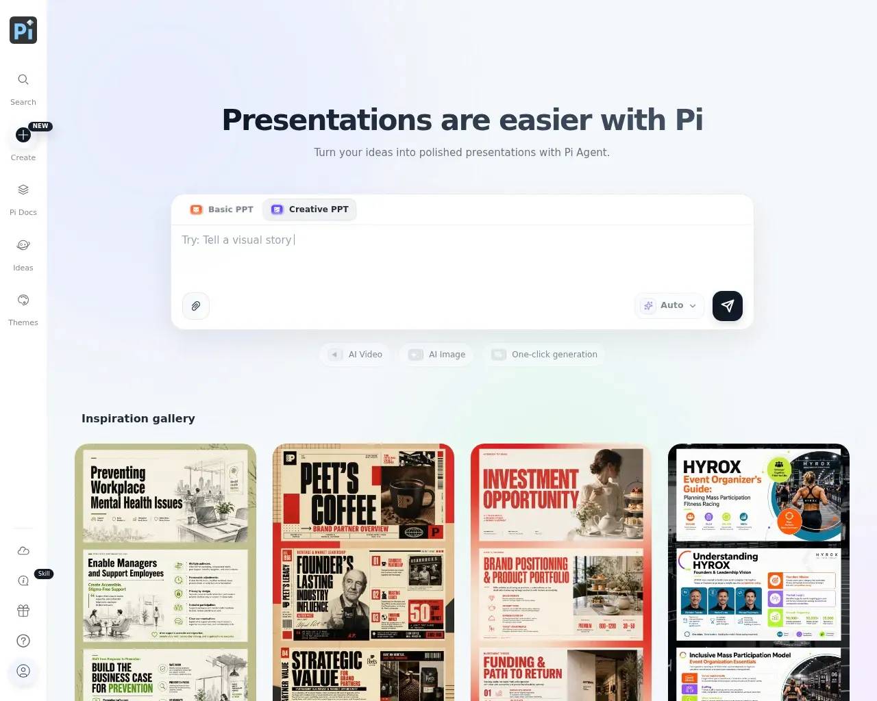 Presentation Intelligence screenshot