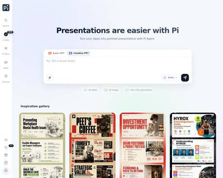 Presentation Intelligence screenshot