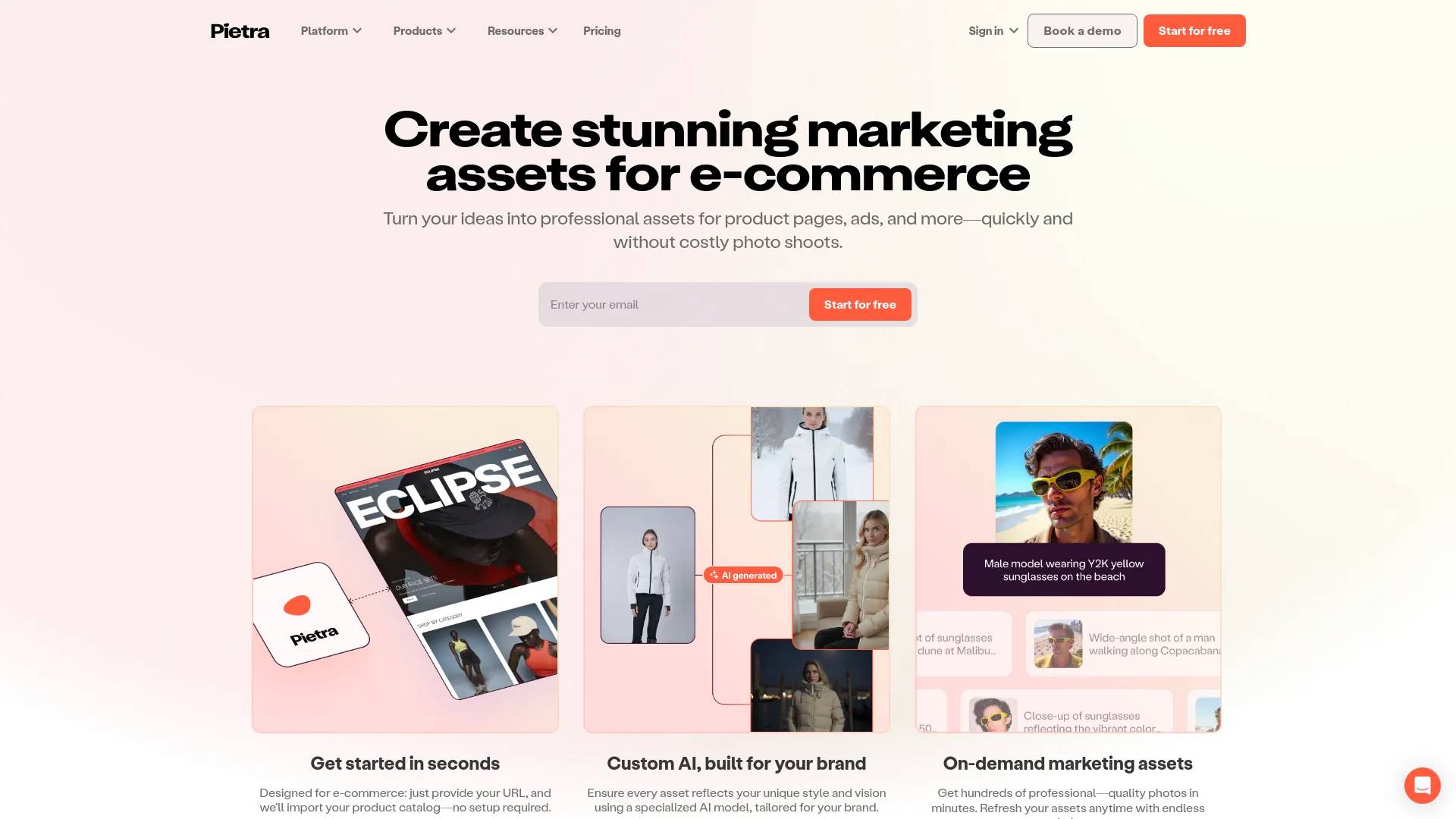 Pietra Content Studio screenshot