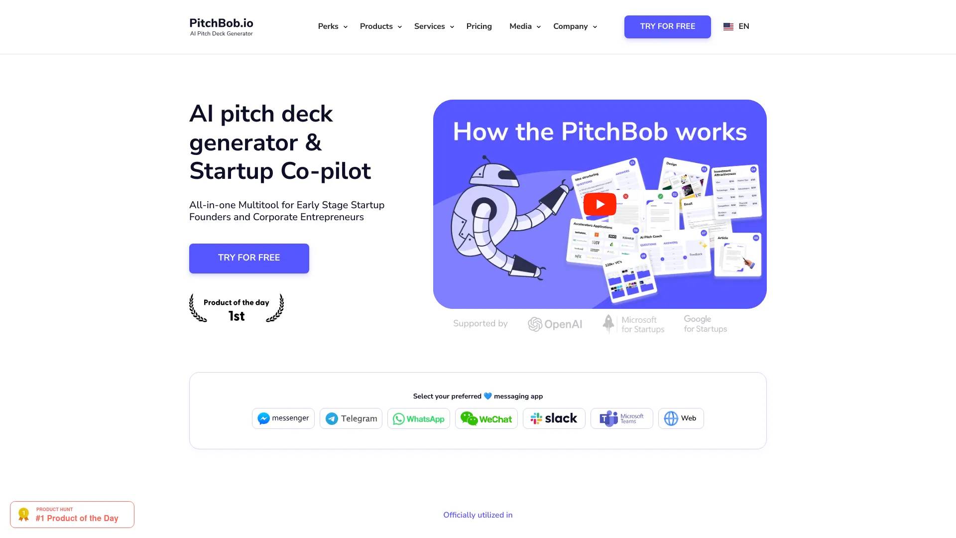 PitchBob.io screenshot