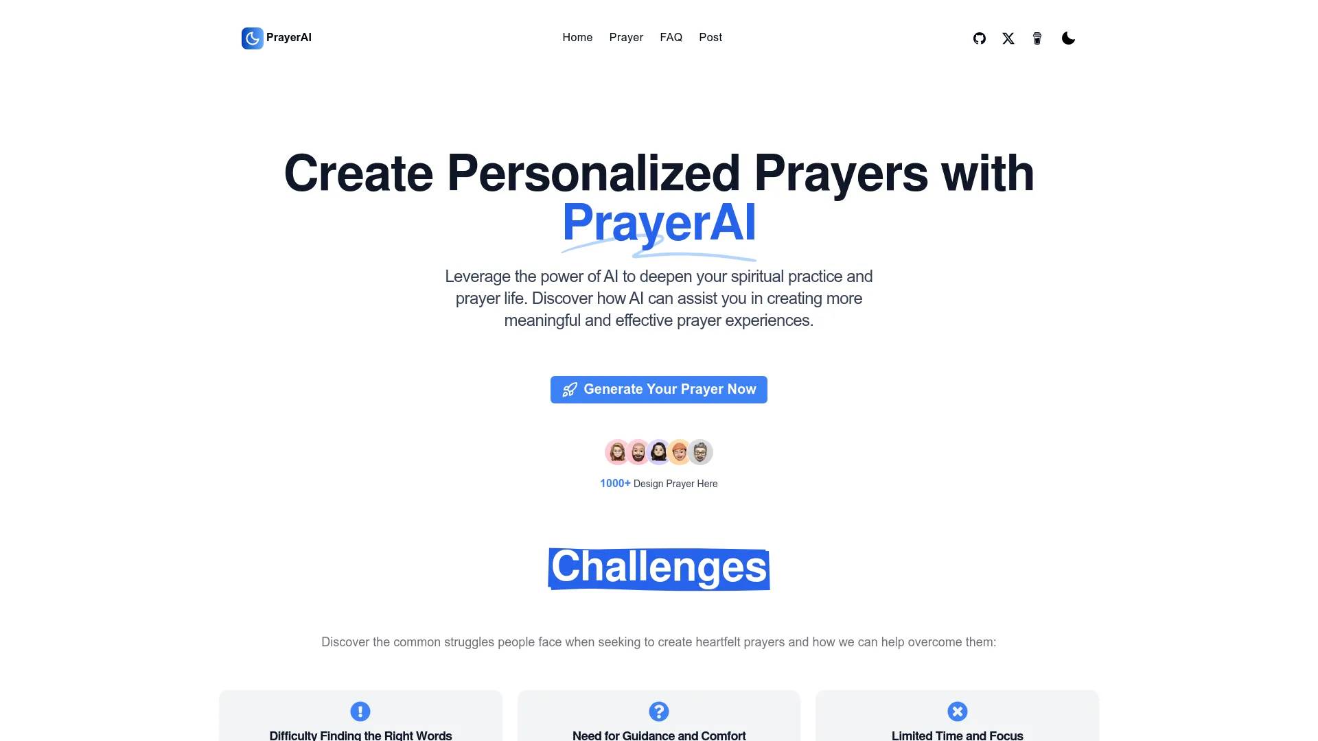 PrayerAI screenshot