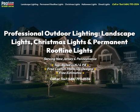ProClean Outdoor Lighting screenshot