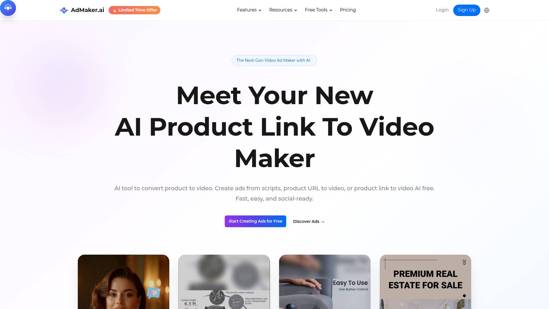 Product Link To Video Maker