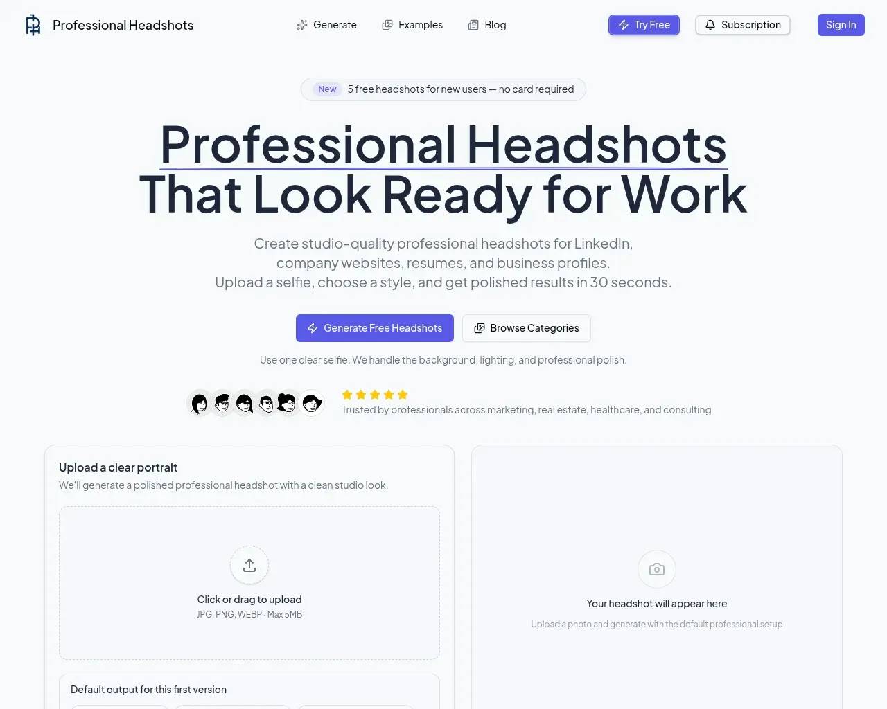 Professional Headshots