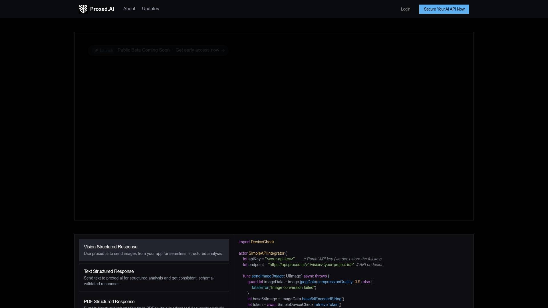 Proxed.AI screenshot