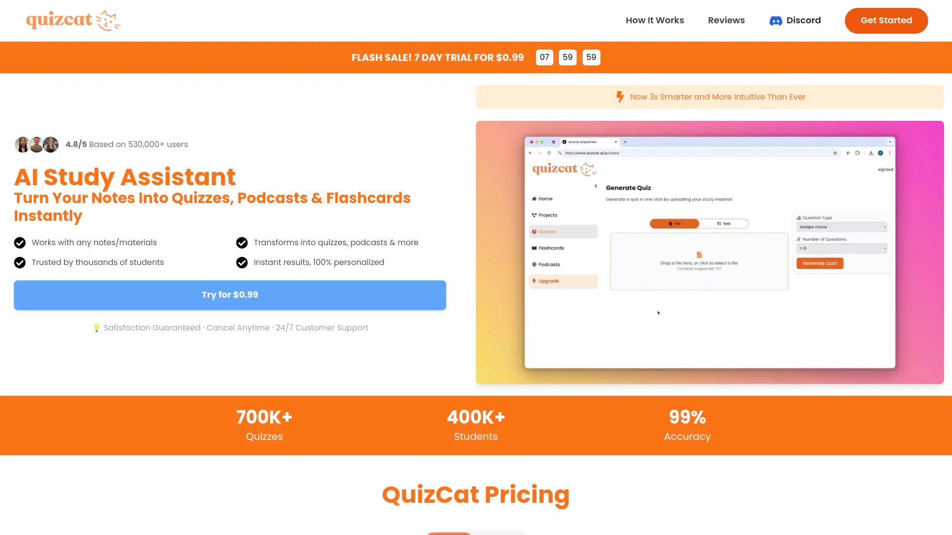 Quiz Cat screenshot