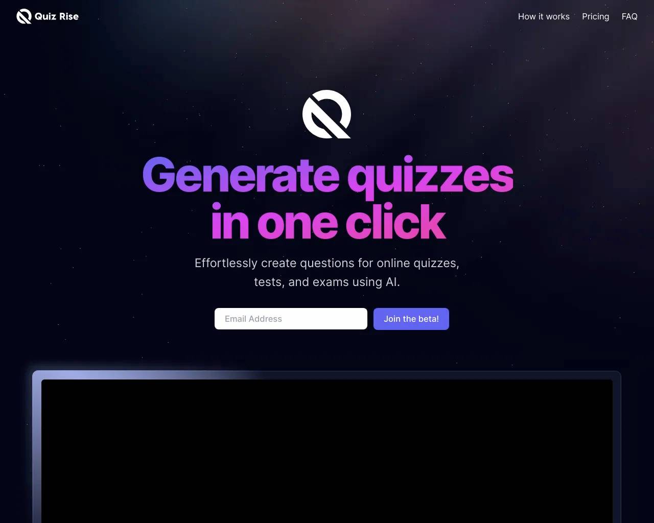 QuizRise screenshot