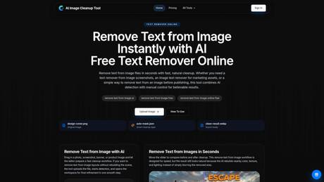 Remove Text from Image screenshot