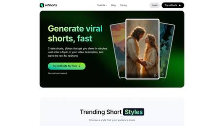 reShorts screenshot