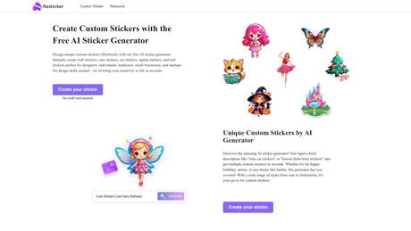 Resticker screenshot