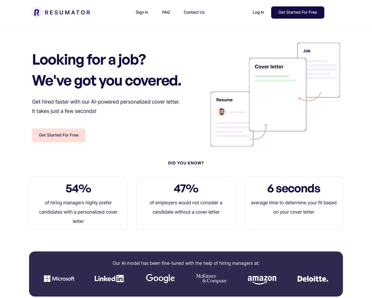resumator screenshot