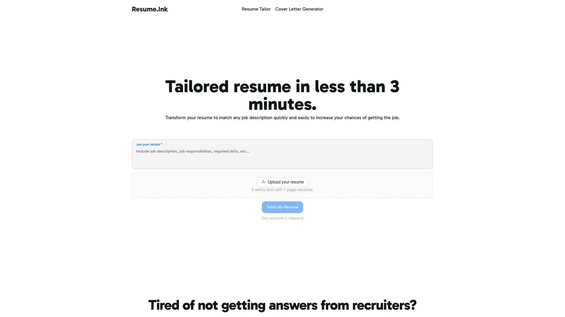 Resume Ink