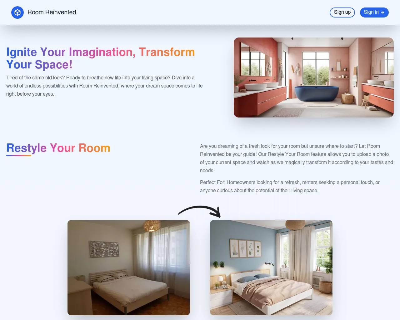 Room Reinvented screenshot