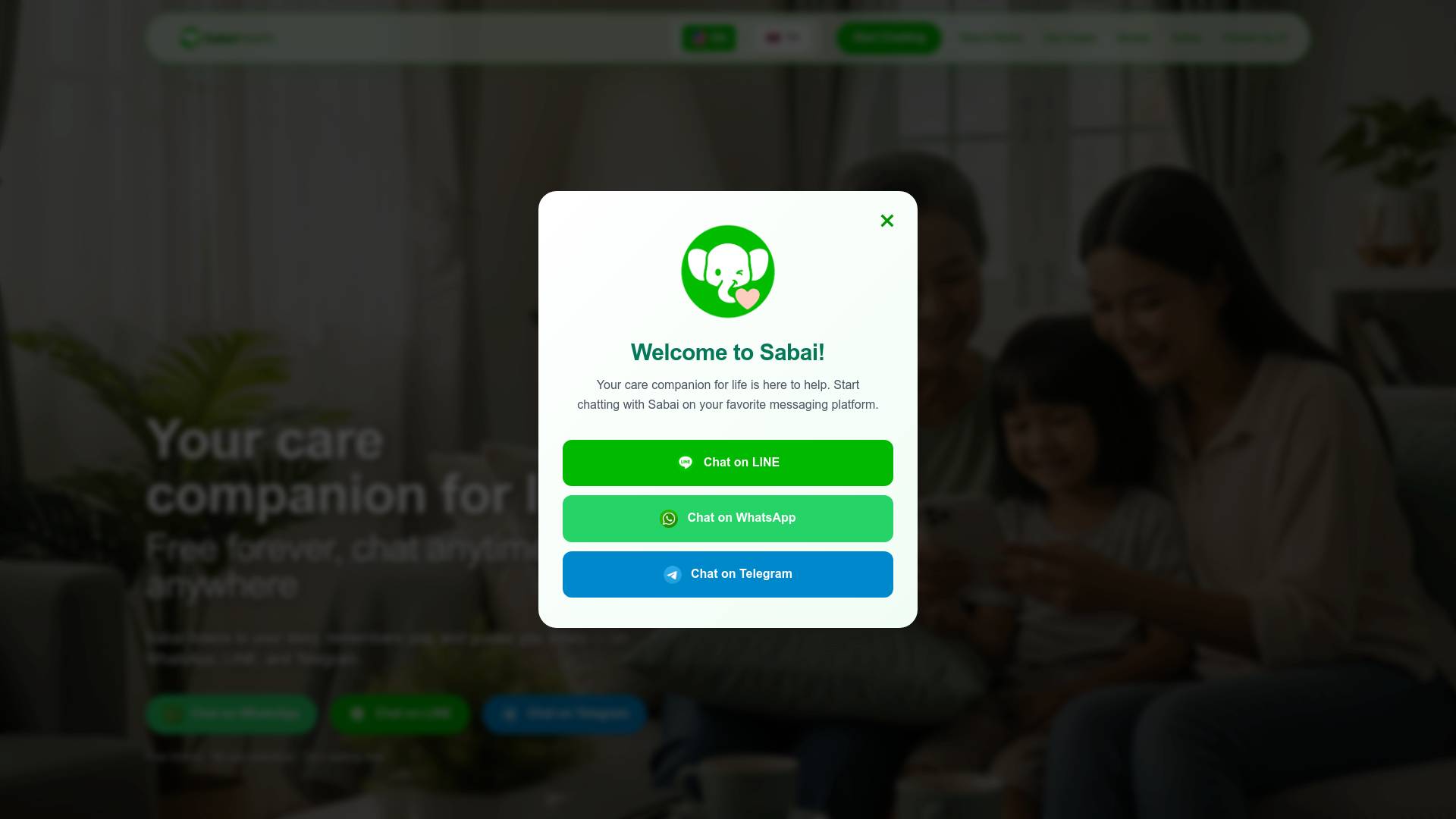 Sabai Health screenshot