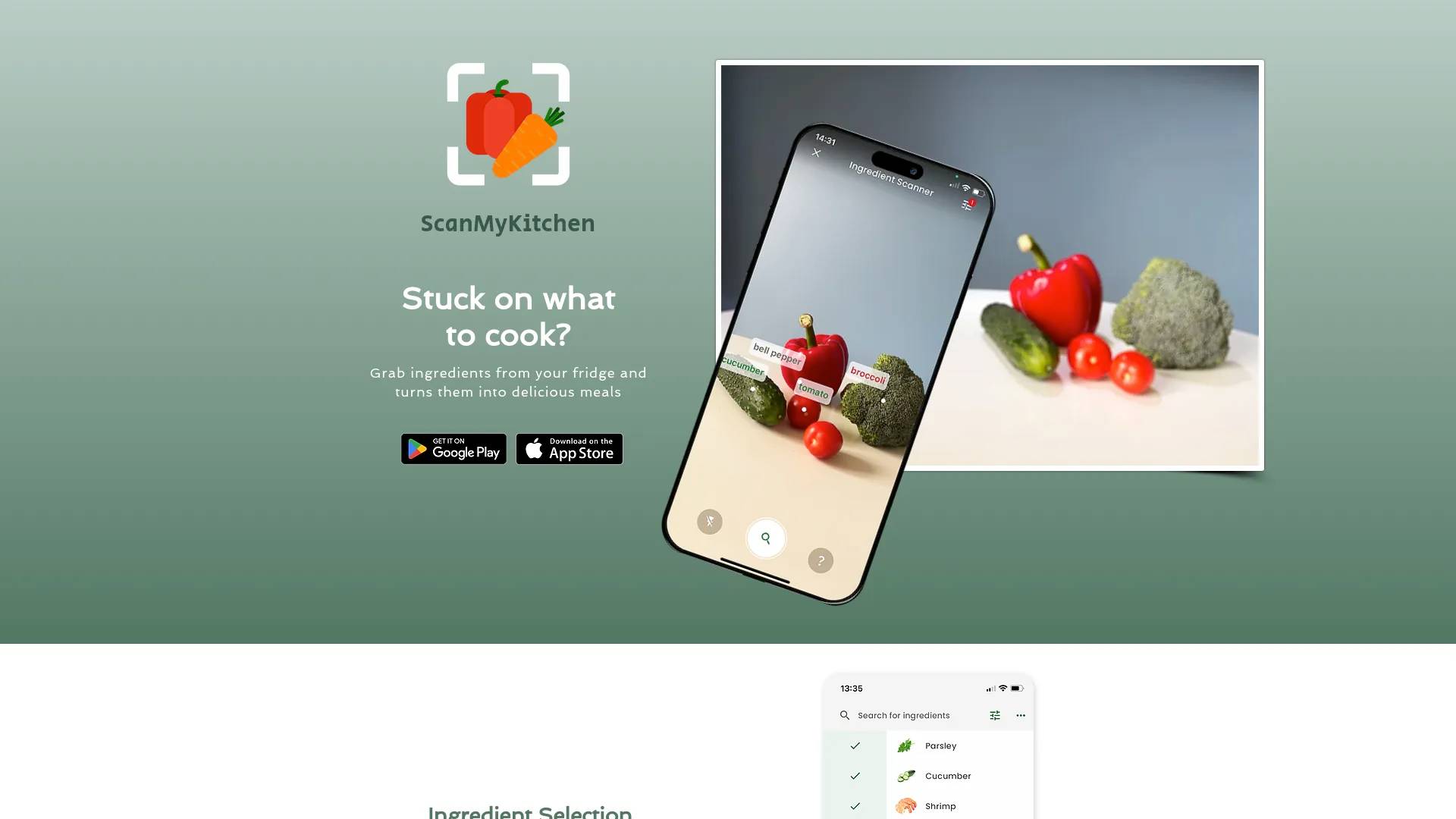 Scan My Kitchen screenshot