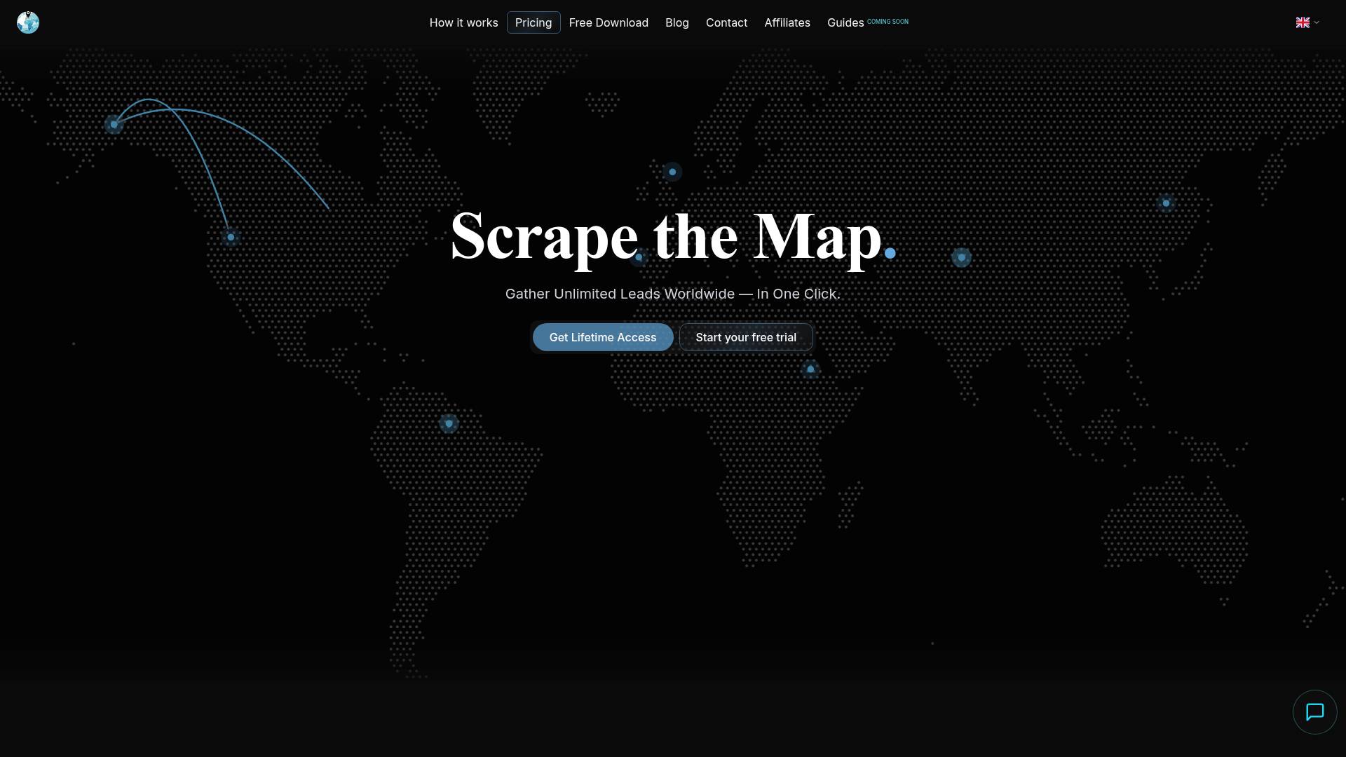 ScrapeTheMap screenshot