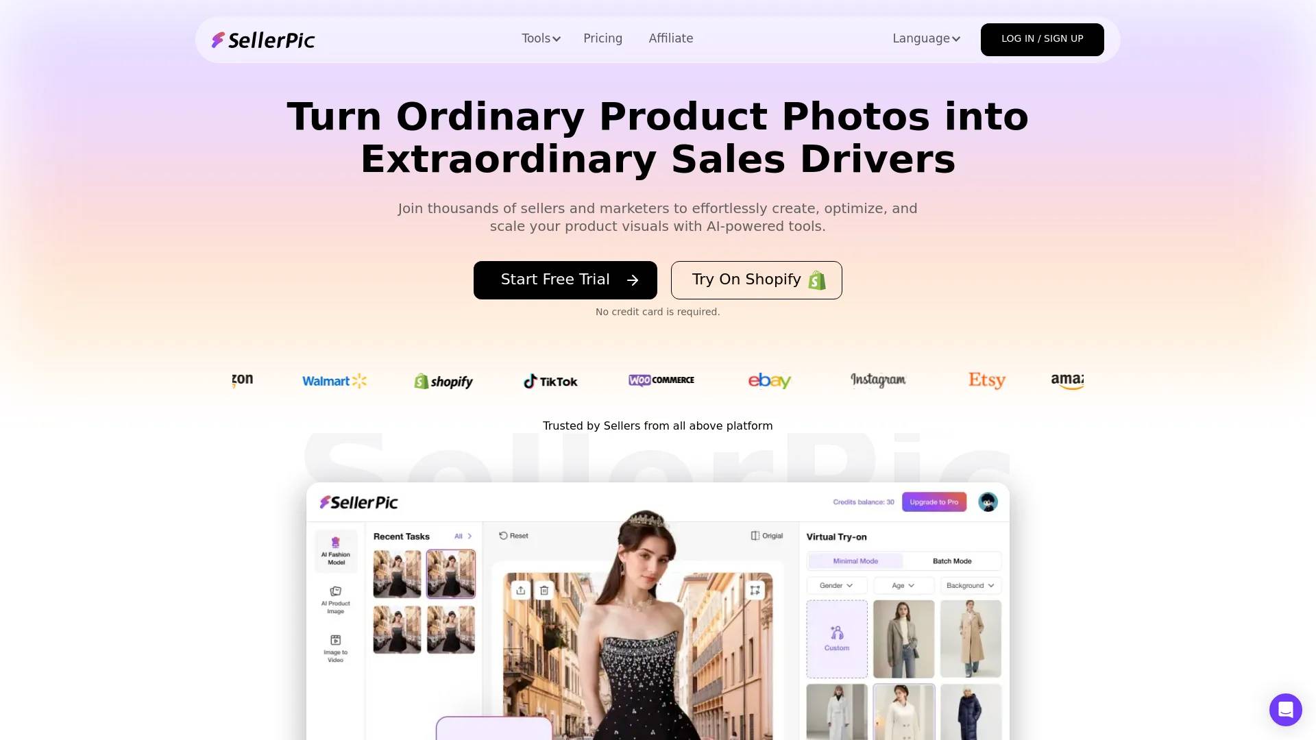 SellerPic screenshot