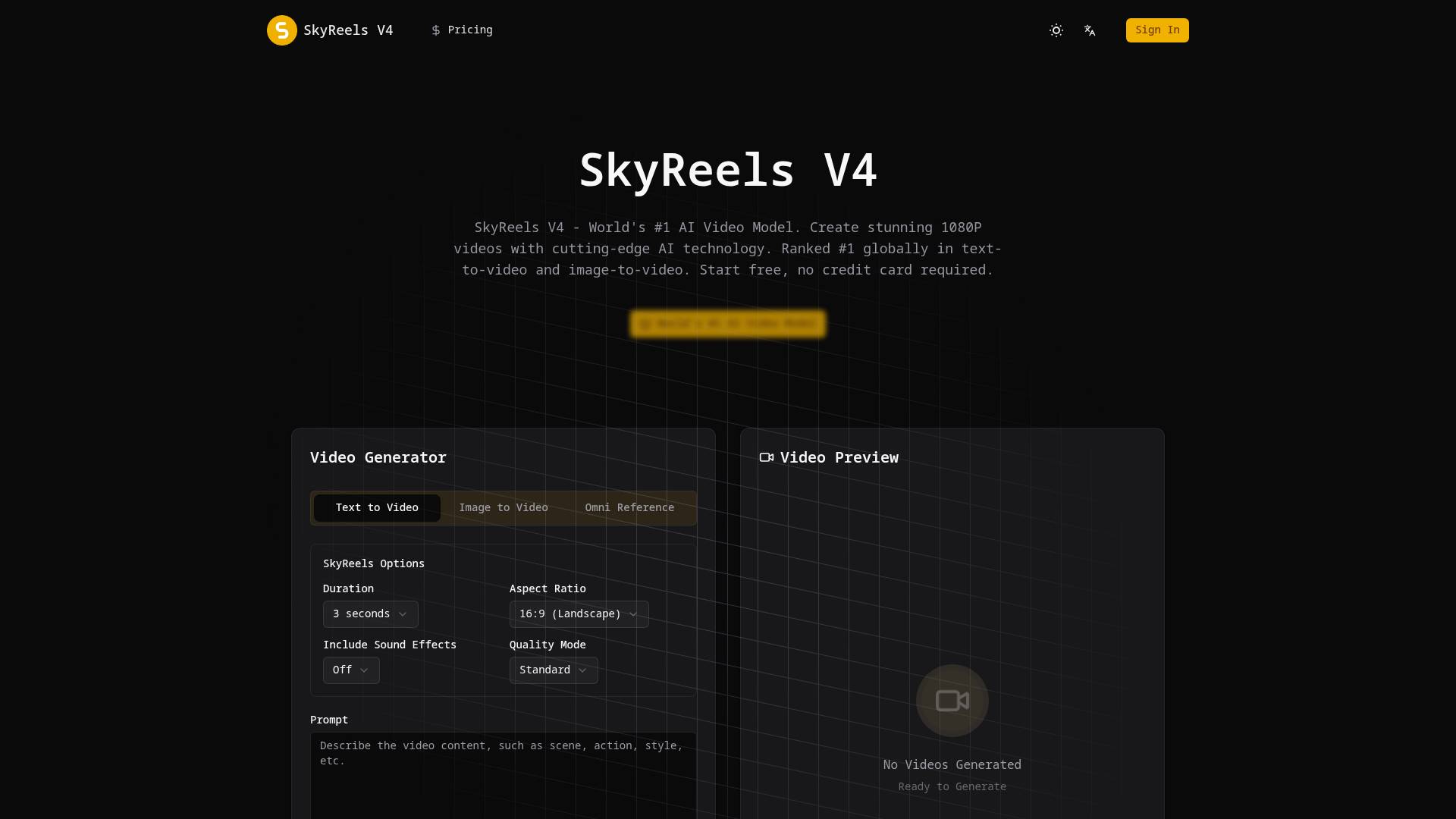 SkyReels V4 screenshot