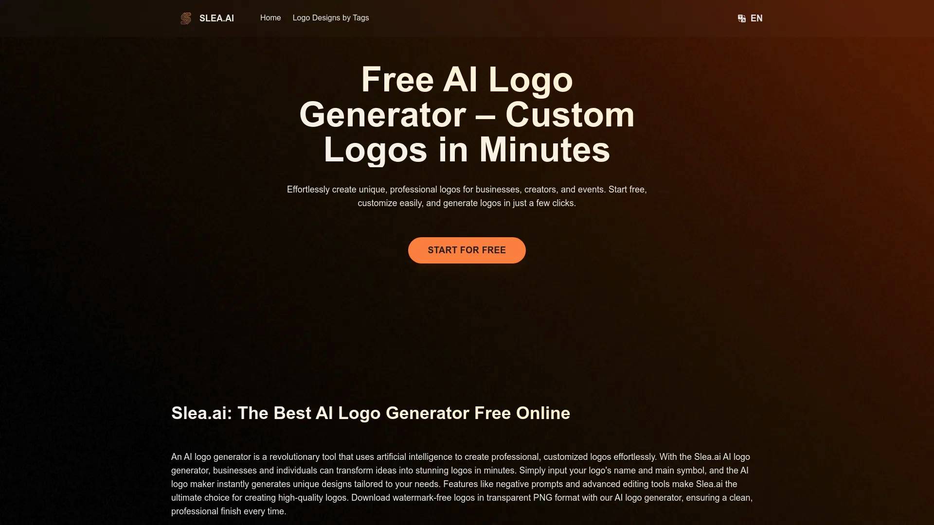 Slea.ai: Free AI Logo Generator screenshot