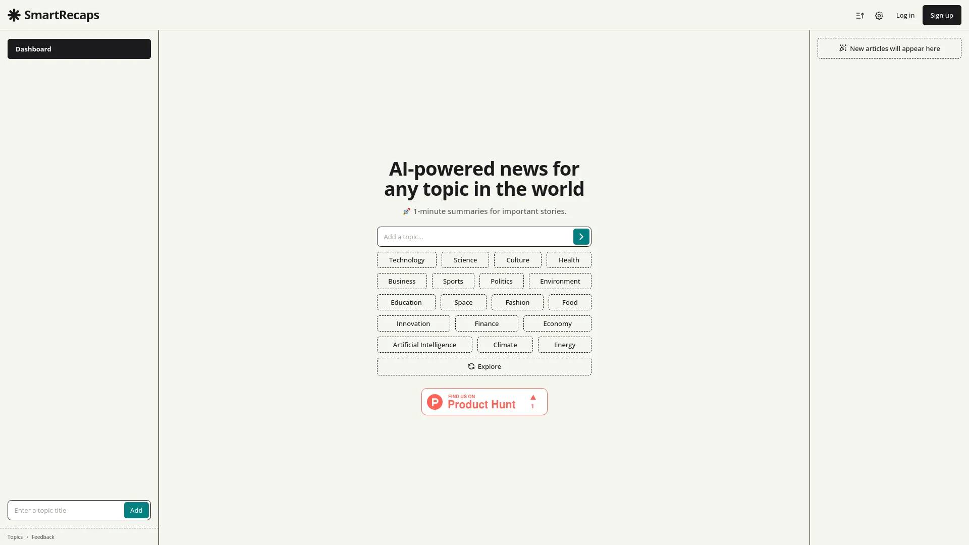 SmartRecaps screenshot