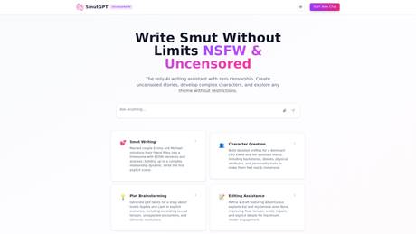 SmutGPT screenshot