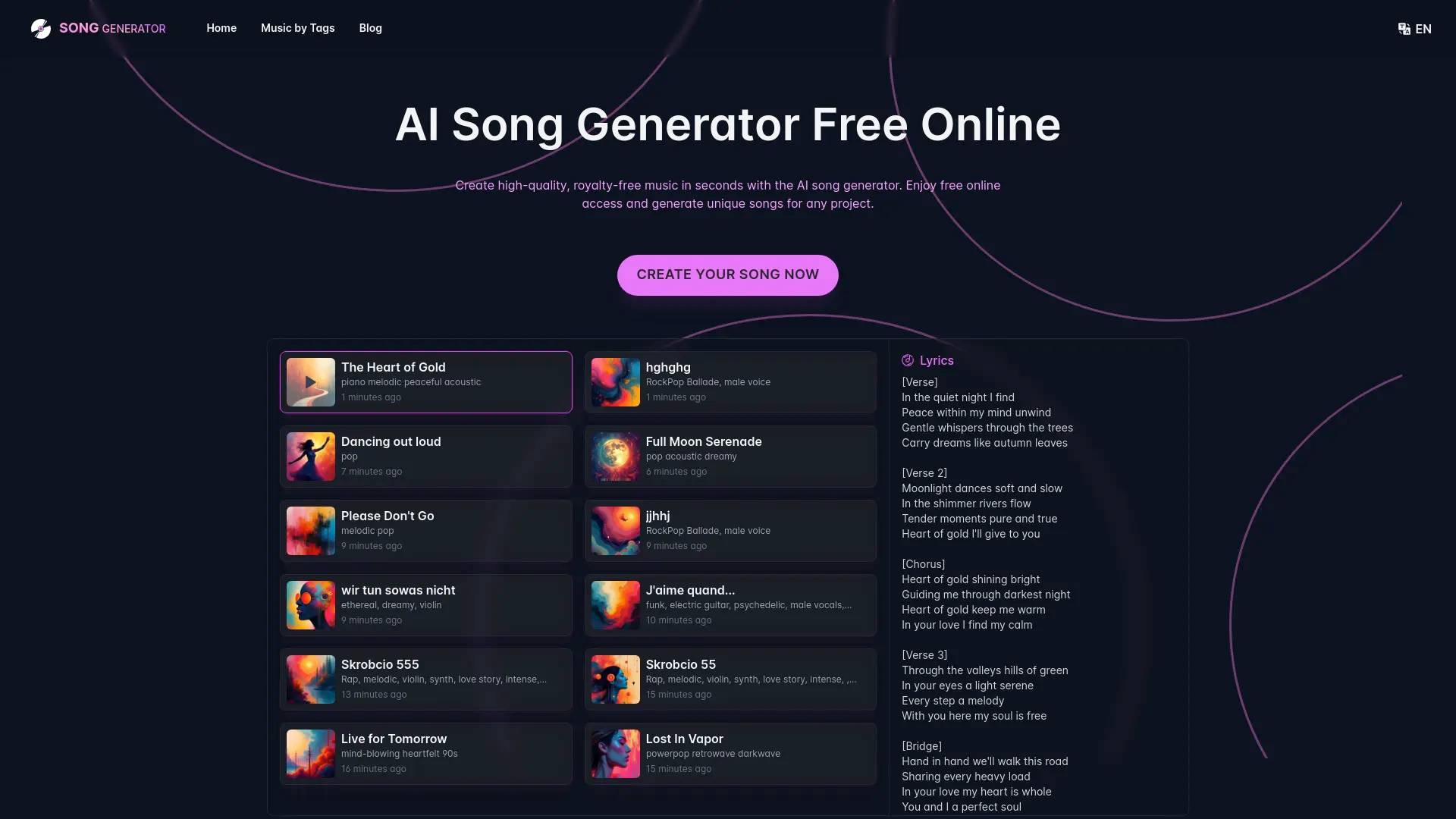 SongGenerator.io: AI Music Generator Free Online