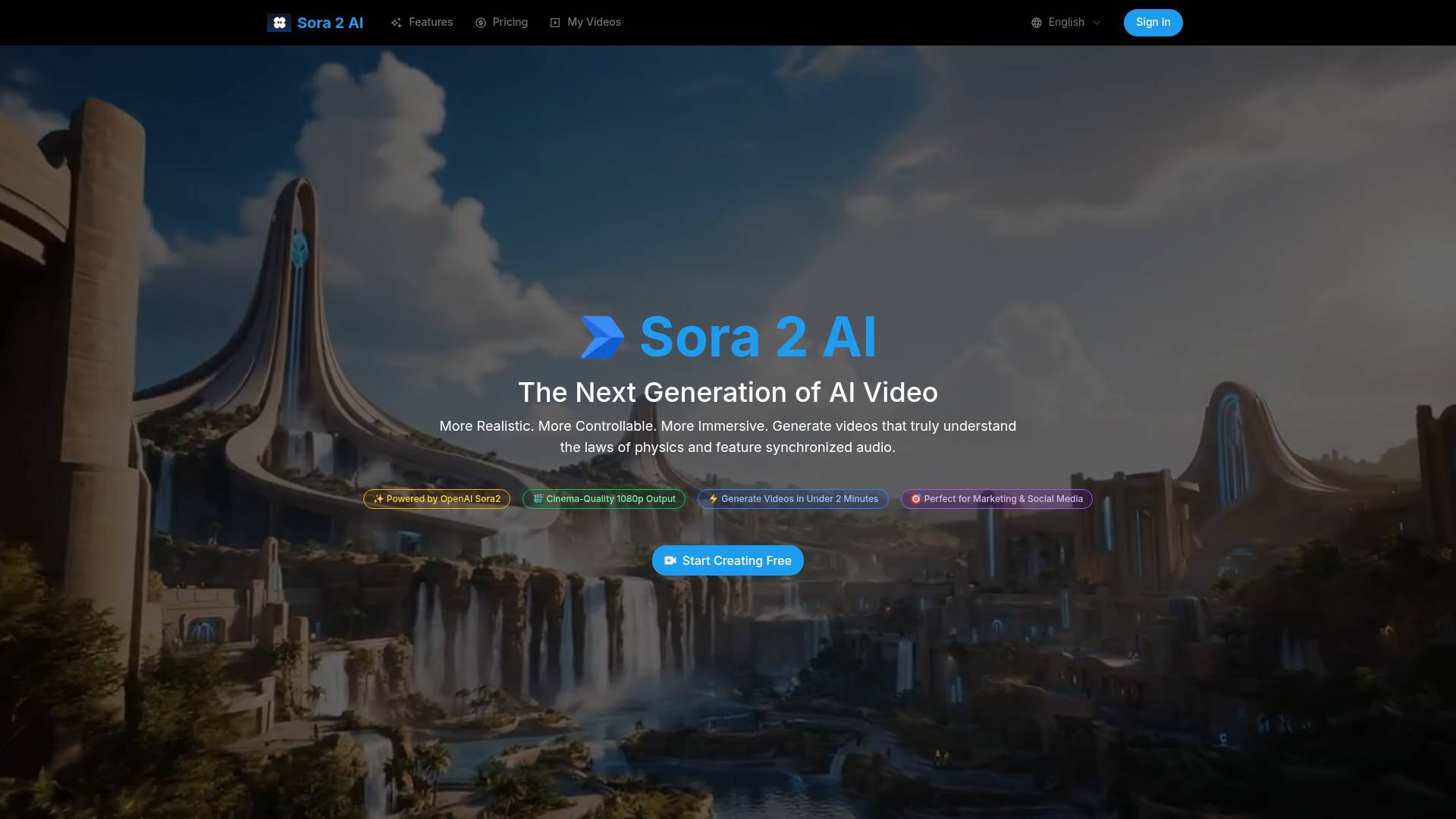 Sora2 AI screenshot