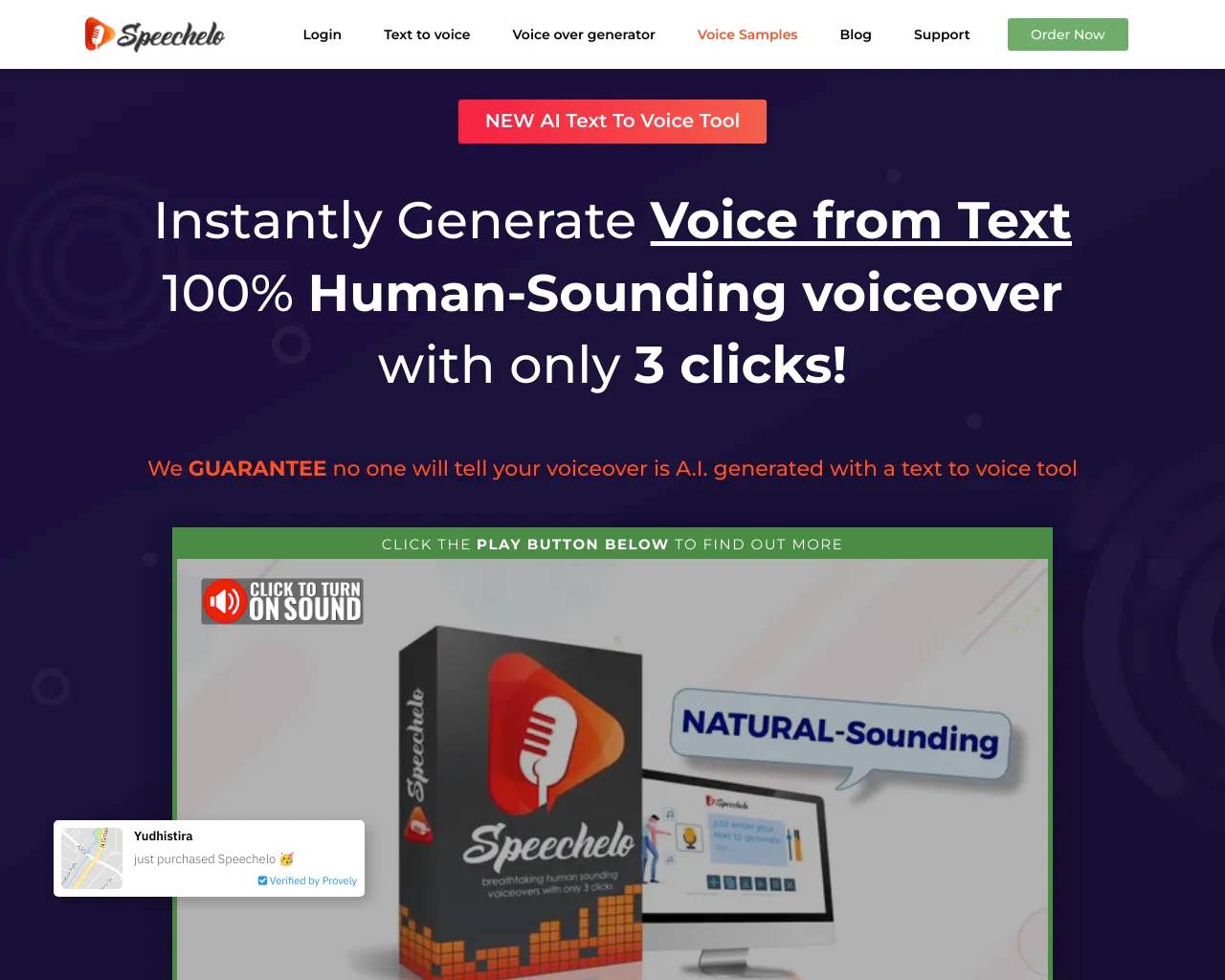 Speechelo screenshot