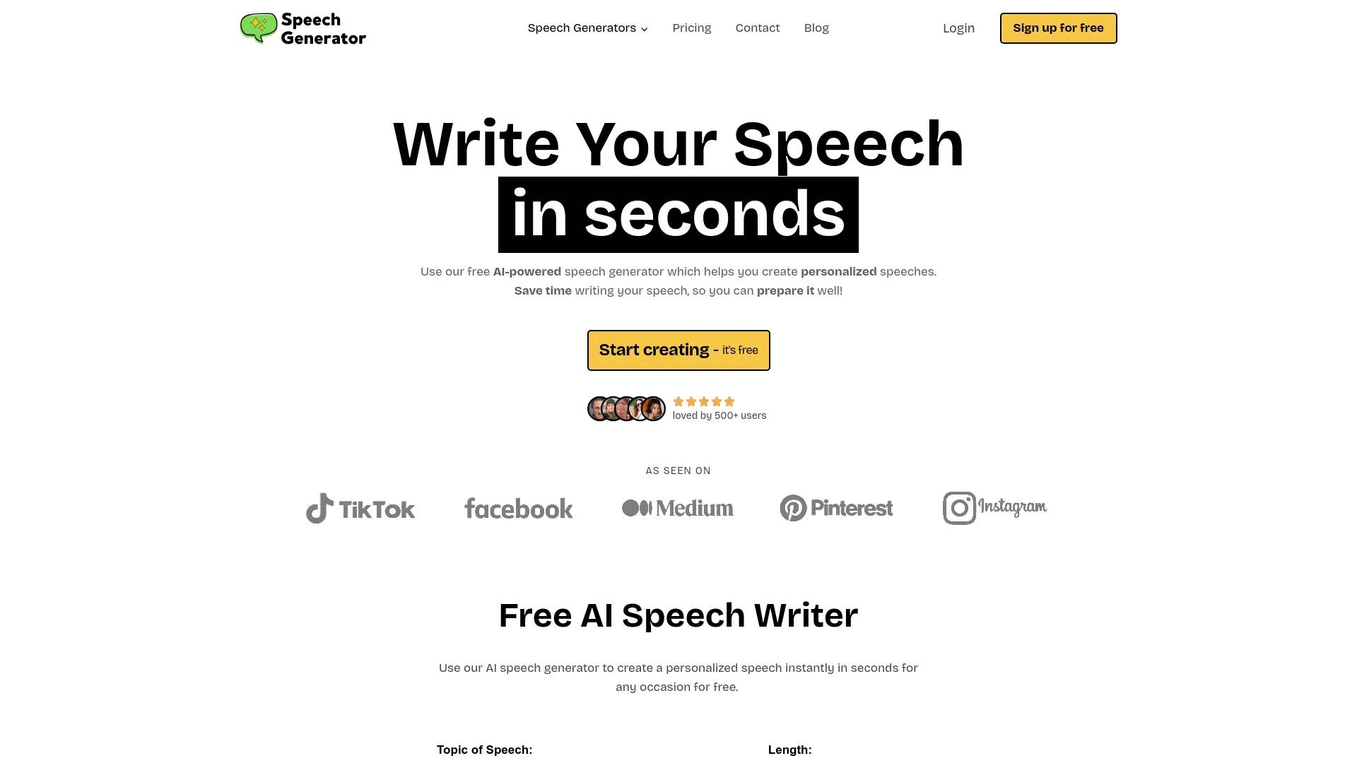 SpeechGeneratorAI