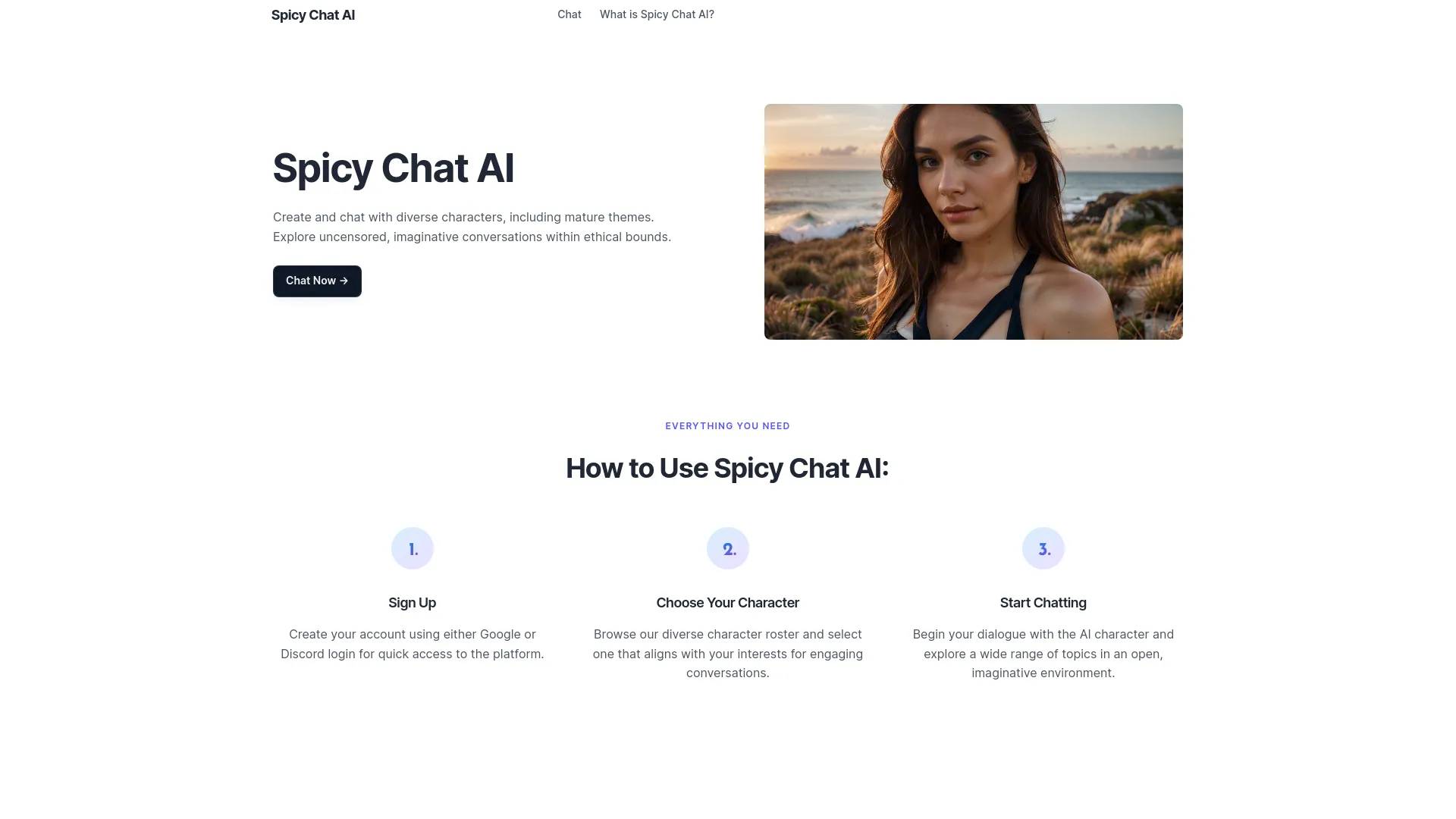 Spicy Chat AI screenshot