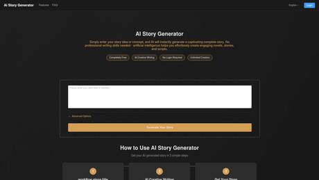 story Generator screenshot