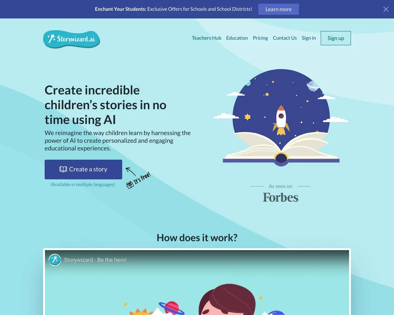 Storywizard screenshot