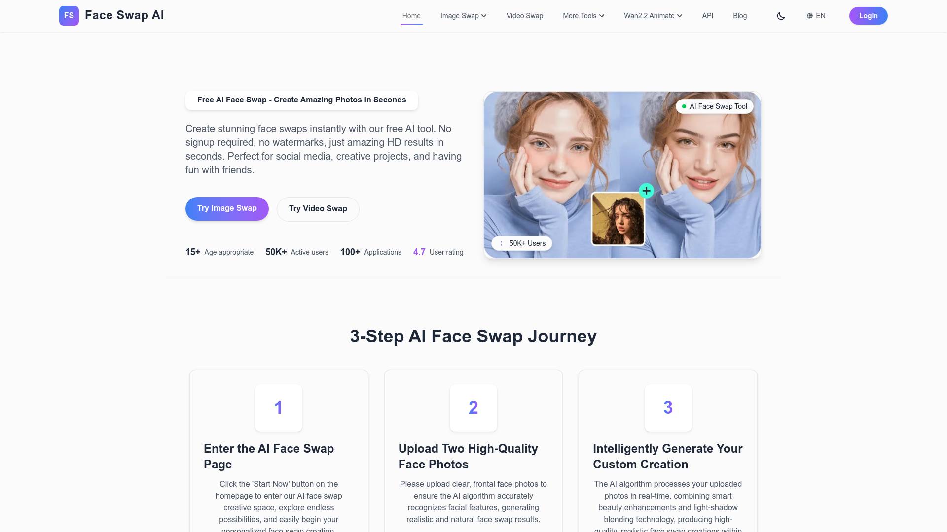 Swap Face AI screenshot