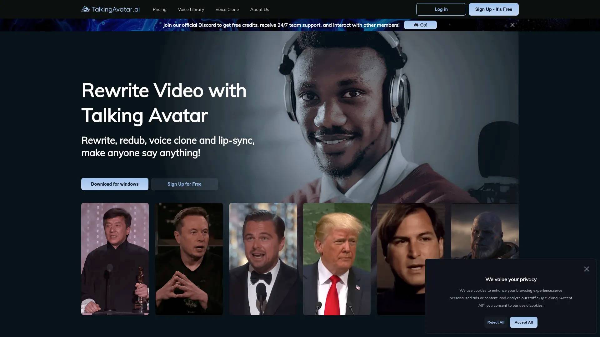 Talking Avatar screenshot