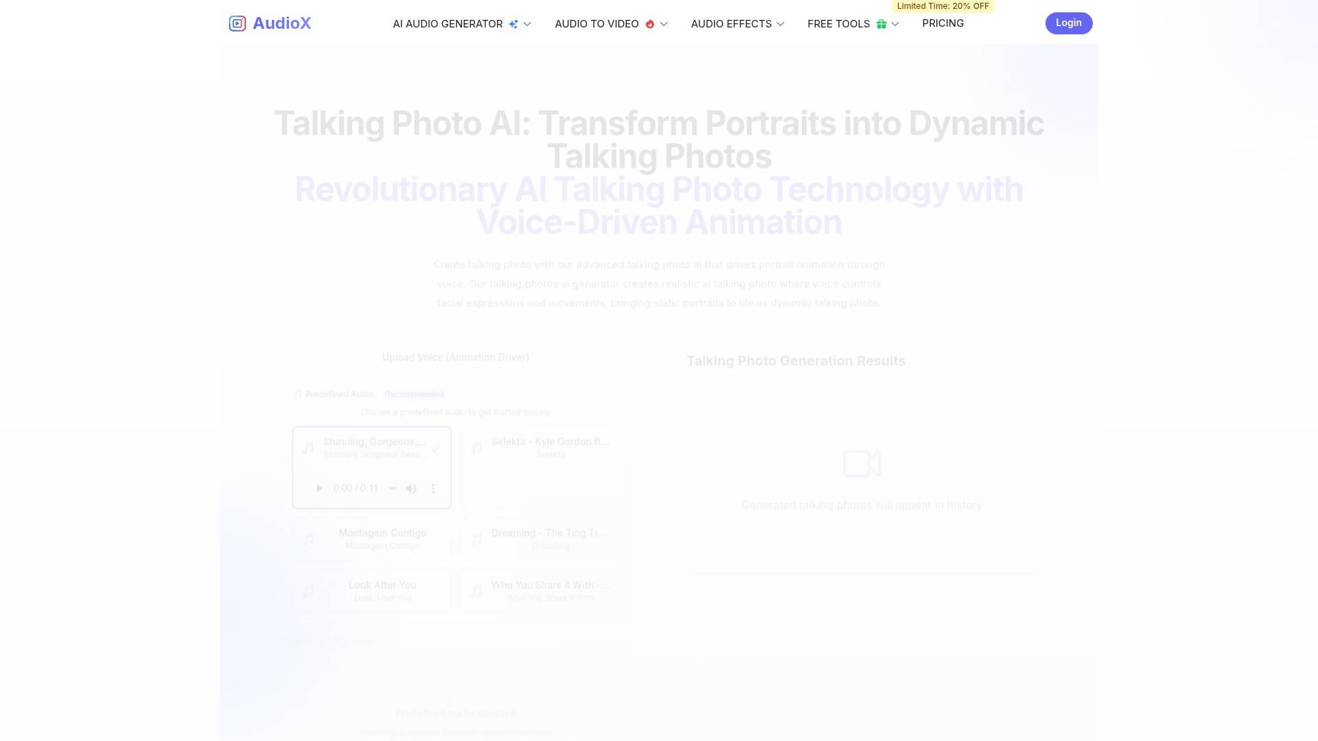 Talking Photo AI screenshot