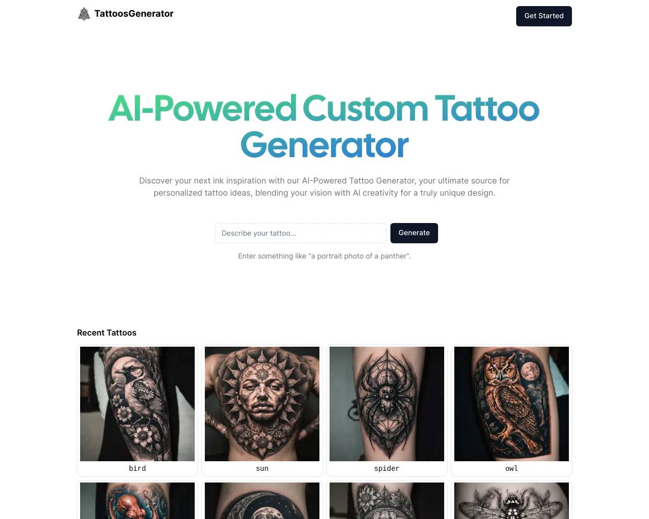 TattoosGenerator